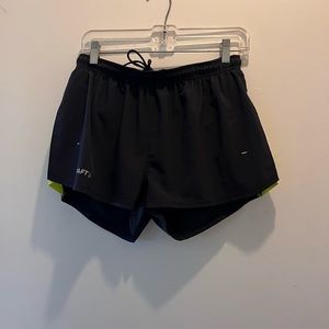 Craft Running shorts with zipper pocket